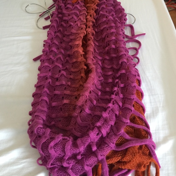 Steve Madden shaggy loop scarf