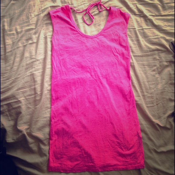 Pink express bathing suit coverup 💕👙