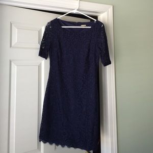 Navy Blue lace dress