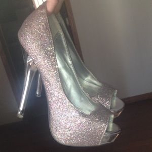 Silver heels