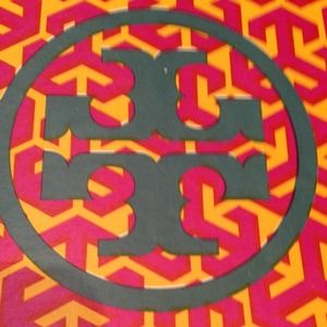 Black tory burch flats