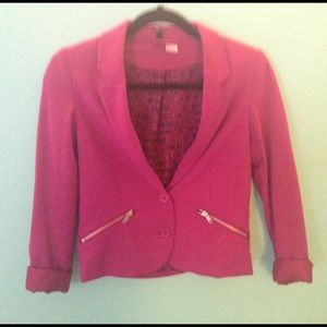 H&M Fuchsia Blazer