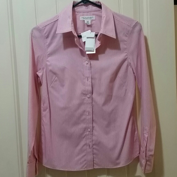 Pink stripped top