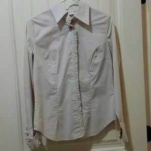 Brown stripped top