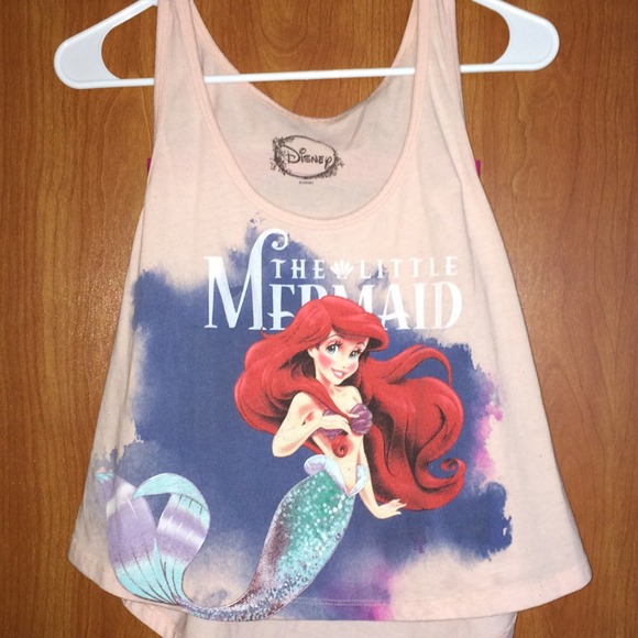 Ariel The Little Mermaid Tank Shirt