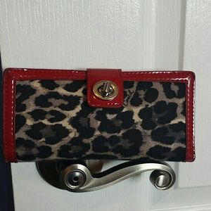 Coach Red Ocelot Wallet