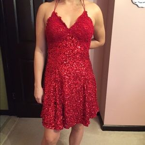 sequin dress