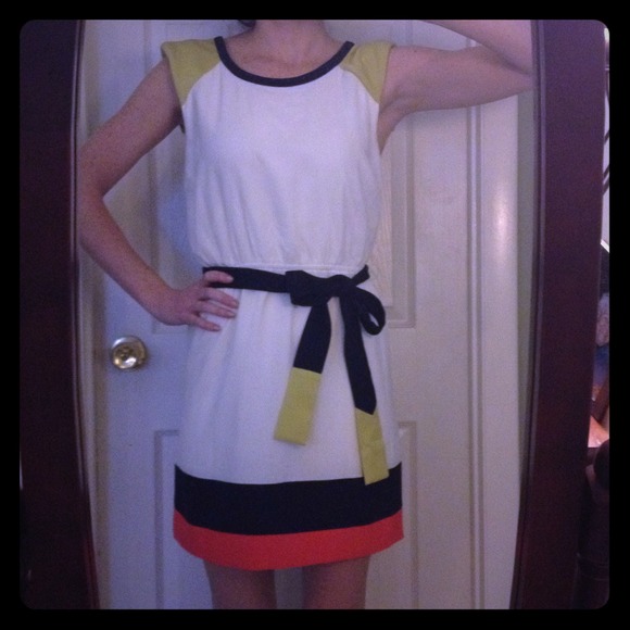 Color block dress