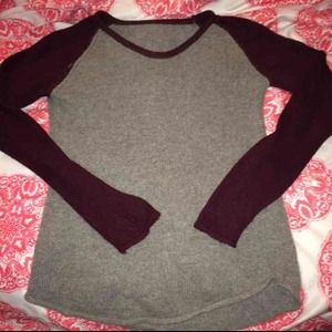 Brandy Melville sweater Baseball style