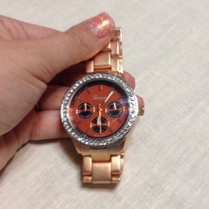 Rose Gold Boyfriend watch