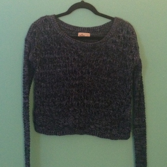 Blue Cable knit sweater