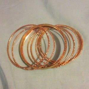 gold bangles
