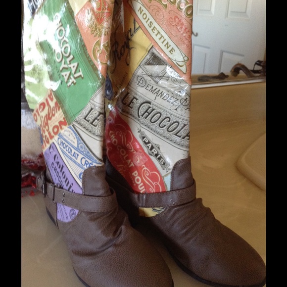 Custom Boots One Of A Kind!!! Size 7 Chocolate!