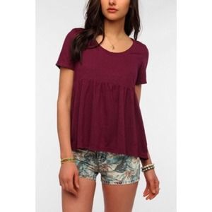 Urban Outfitters peplum tee
