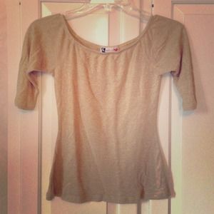Shimmery Gold Top