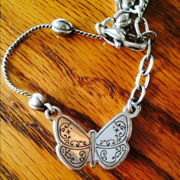 38% off Brighton Jewelry - 💕Brighton Butterfly Anklet from ...