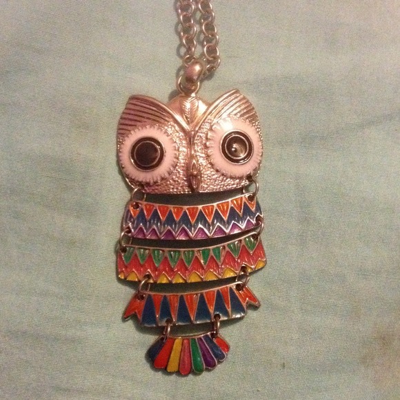 owl necklace - Picture 1 of 2