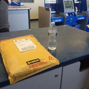 take packing to post office