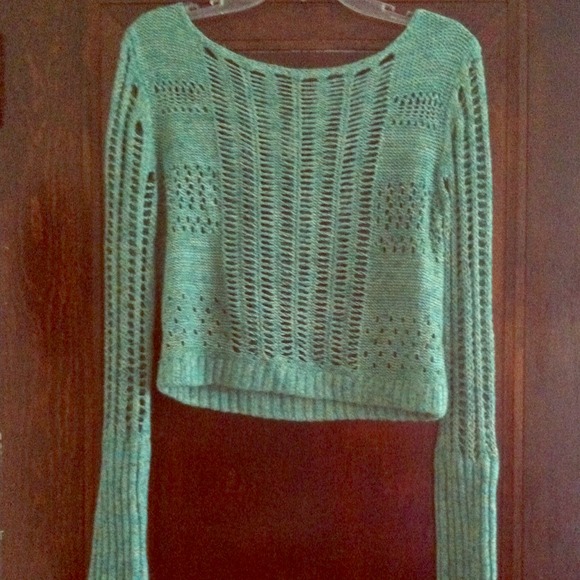 Free People Cropped Sweater