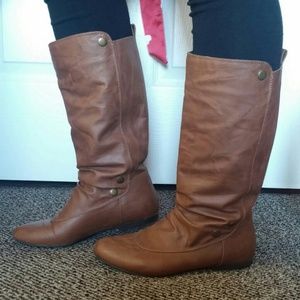 ⛔ SOLD | Brown Mid Calf Boots