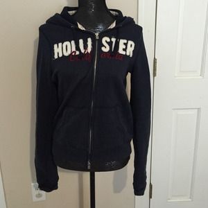 Hollister hoodie zip up