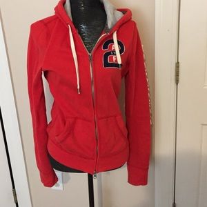 Abercrombie and Fitch zip up sweater