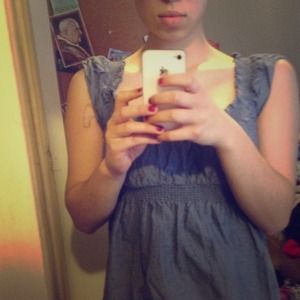 Jean styled dress 👖👗