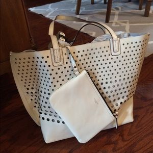 Joy Gryson: Olivia Harris TriBeCa perforated tote