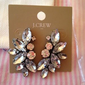 NEW J.Crew Factory crystal earrings