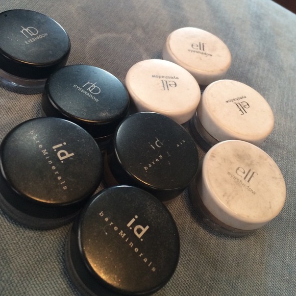 Elf bare minerals loose eye shadows