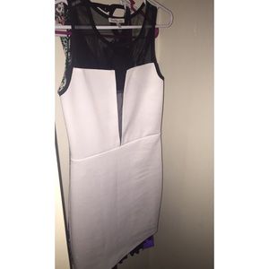 Dress with price tag
