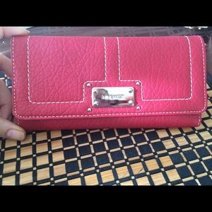 Red Nine West Wallet