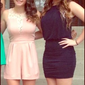 SOLD! 💙 Navy Dress with Sequins!