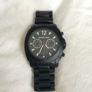 Michael Kors black watch- women and men