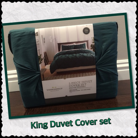 Threshold Accessories - 3 Piece Duvet Cover Set