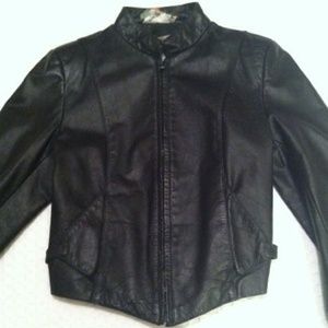Wilson Leather crop jacket in good condition