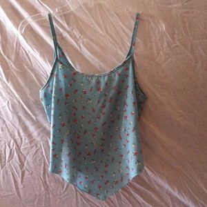 Cute floral tank!