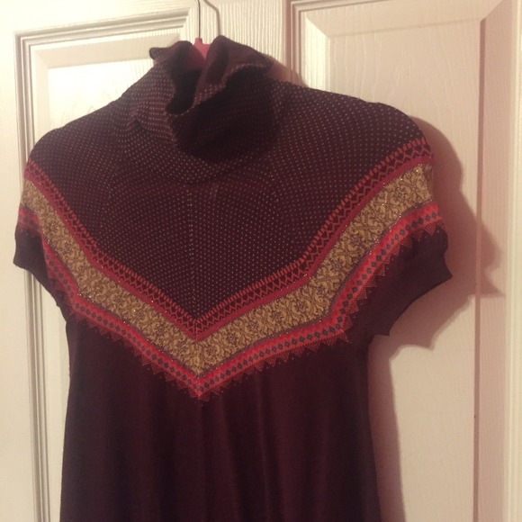Free People Turtleneck Sweater Tunic