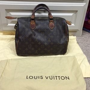 Authentic Louis Vuitton Speedy bag