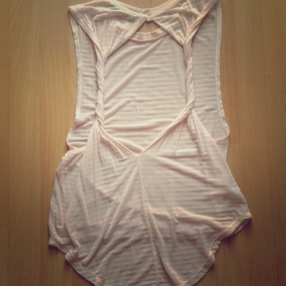Blush BRANDY MELVILLE backless tank