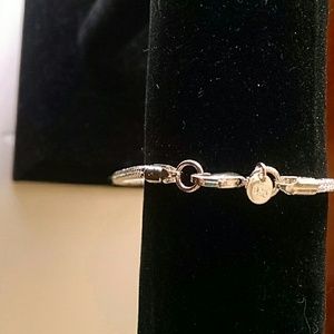 SOLD !.925 Silver rope bracelet Nwot!