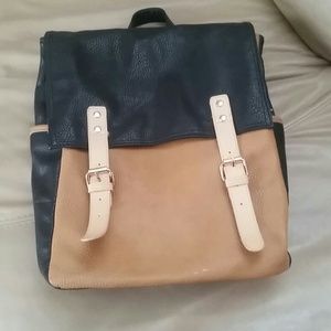 Stylish Pleather Bookbag!