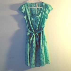 Aqua dress