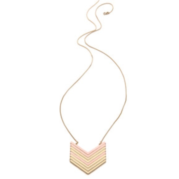 Madewell Jewelry - Madewell Arrowstack Necklace, Rosegold