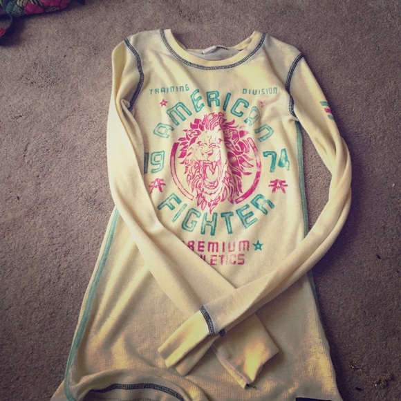 buckle long sleeved shirt. size - S