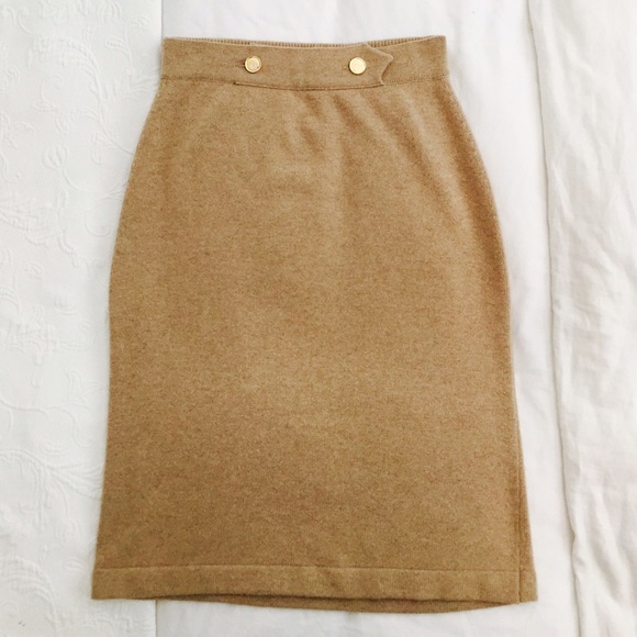 CHANEL Dresses & Skirts - Vintage CHANEL Cashmere Skirt