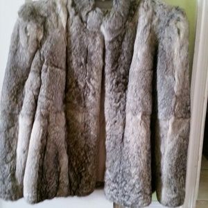 Women's rabbit caot size 6-8