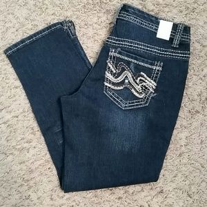 Capri skinny jeans