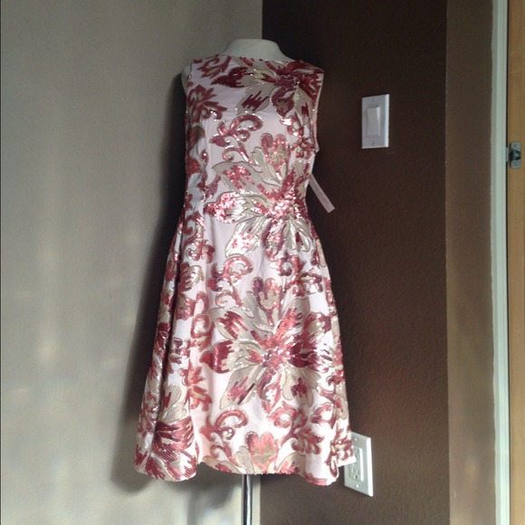 New! Blush sequin dress! Holiday!
