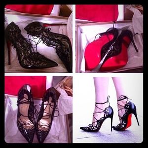 Christian Louboutin caged heels